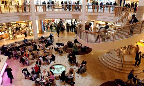 The Bluewater shopping centre in Kent