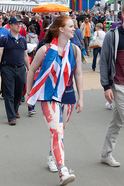 Union Jack fashion 2012: Union Jack fashion at Olympic games 