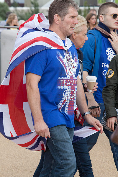 Union Jack fashion 2012: Union Jack fashion at Olympic games 