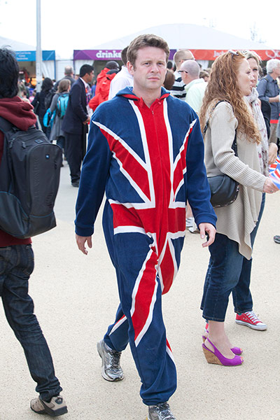 Union Jack fashion 2012: Union Jack fashion at Olympic games 