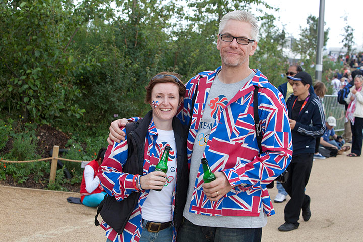 Union Jack fashion 2012: Union Jack fashion at Olympic games 