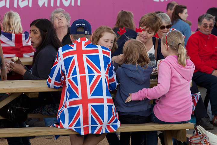Union Jack fashion 2012: Union Jack fashion at Olympic games 