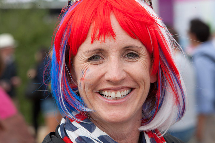 Union Jack fashion 2012: Union Jack fashion at Olympic games 