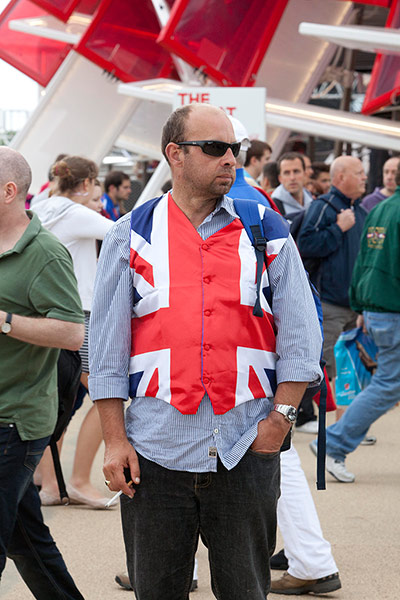 Union Jack fashion 2012: Union Jack fashion at Olympic games 