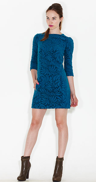 Line-up: Dresses: Velvet dress