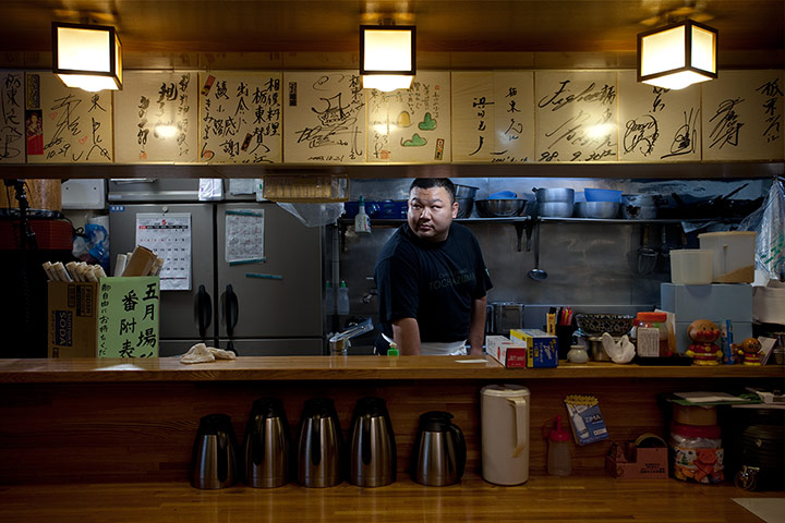 Big Picture: Sumo: Naoki Hino is a 32-year-old Chanko restaurant owner