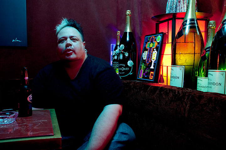Big Picture: Sumo: Giuliano Tussatto, 35, a Brazilian who owns a bar in Rappongi, Tokyo