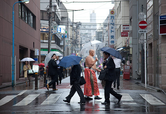Big Picture: Sumo: Hoshitango Imachi, 44, an Argentinean who moved to Tokyo when he was 21