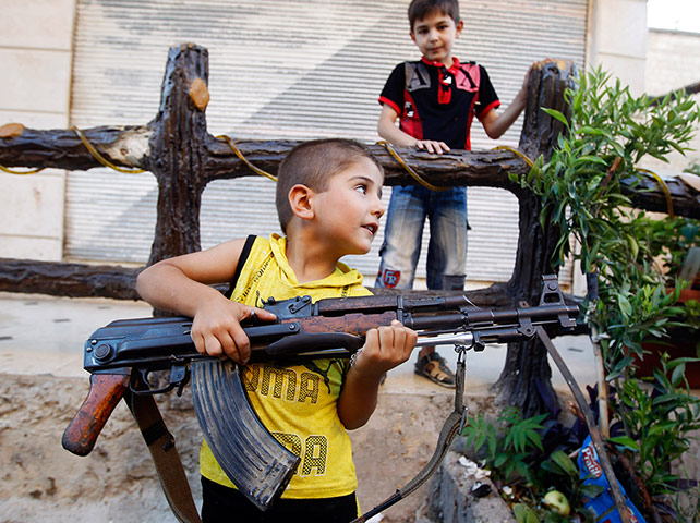 Syria Civil War: Photographer Goran Tomasevic covers the civil war in Syria