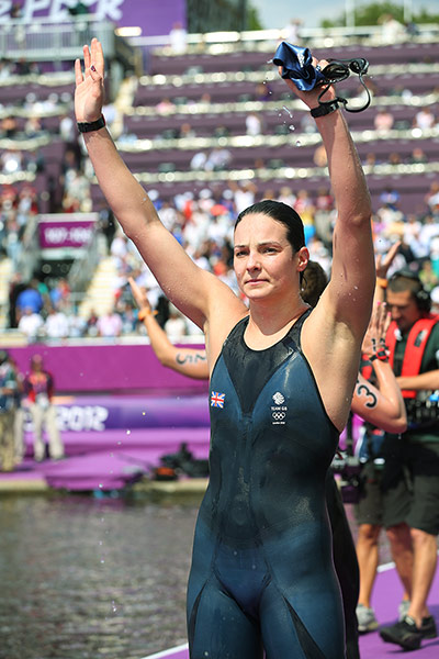 Women's 10K swim: Photographer Graeme Robertson covers the women's 10K swim