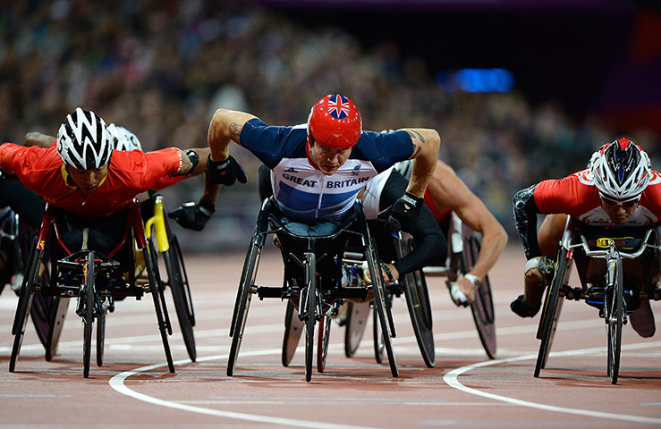 athletics: David Weir