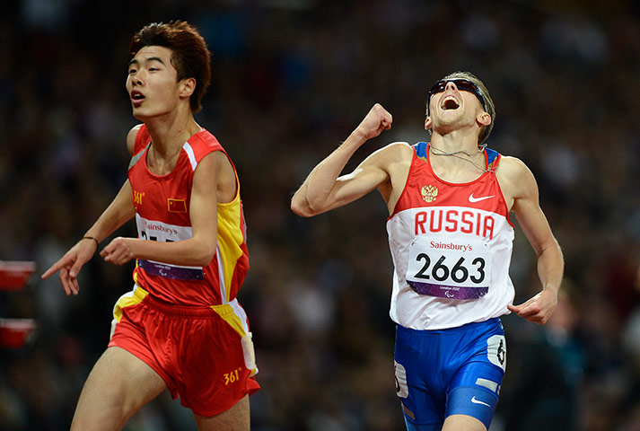 athletics: Russia's Roman Kapranov wins gold