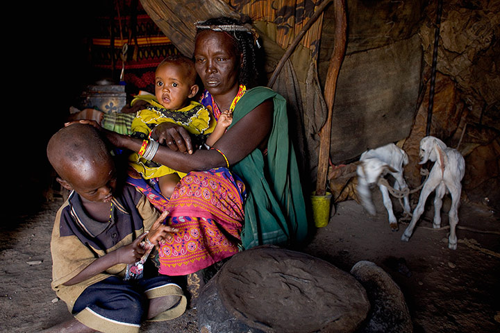 Concern Worldwide: four stories about Hunger in Kenya, by Gideon Mendel