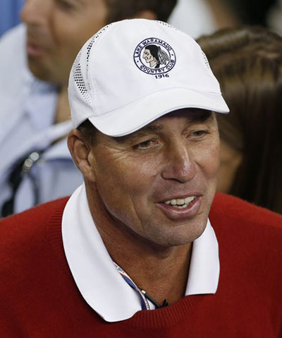 Andy Murray wins US open: Ivan Lendl smiles at Murray victory