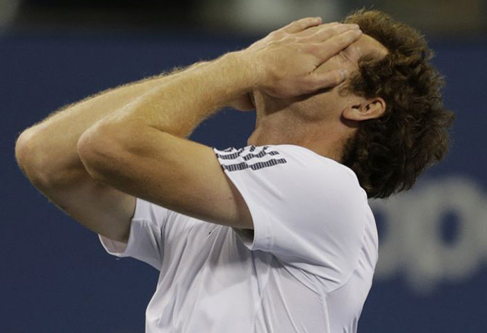 Andy Murray wins US open: Murray reacts after beating Djokovic 
