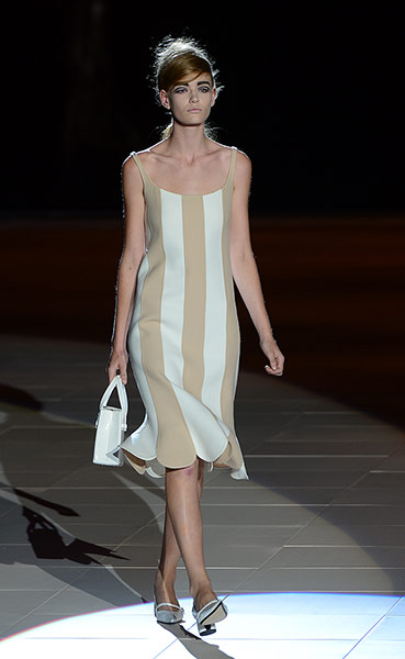 Marc Jacobs Spring 13: Models display creations by designer Mar