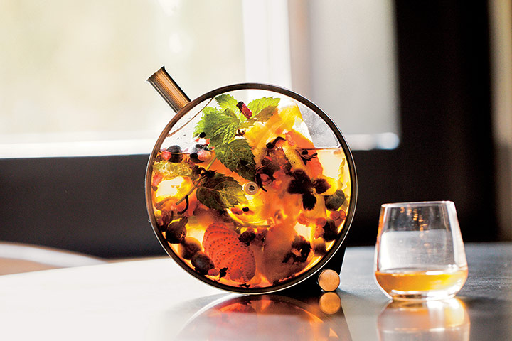 Todd Selby: Blueberry cocktail