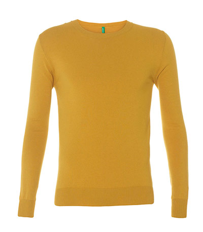 Studentshopping: Yellow jumper, Benetton, £29.90