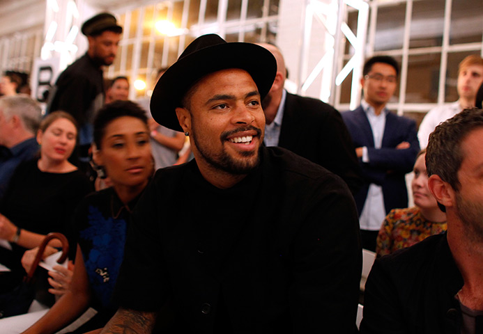 new york fashion week: Tyson Chandler