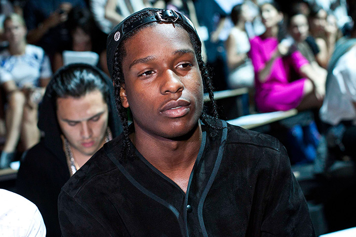 new york fashion week: A$AP Rocky