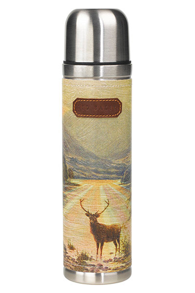 Homes: Stag flask, £20, by Ted Baker, from Wild & Wolf, wildandwolf.com