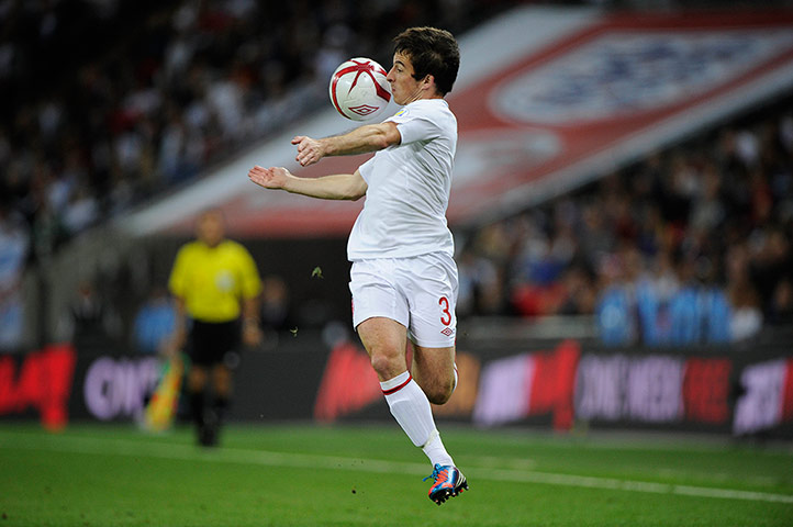 England v Ukraine: Leighton Baines 