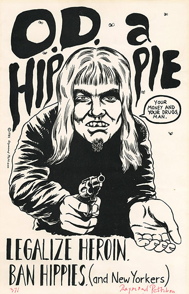 Punk Graphics: Raymond Pettibon poster art, Los Angeles, California, 1982