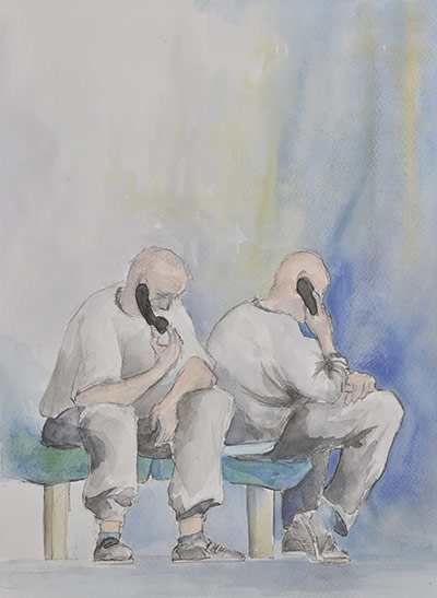 Koestler collection: Conversations, HMP Stafford