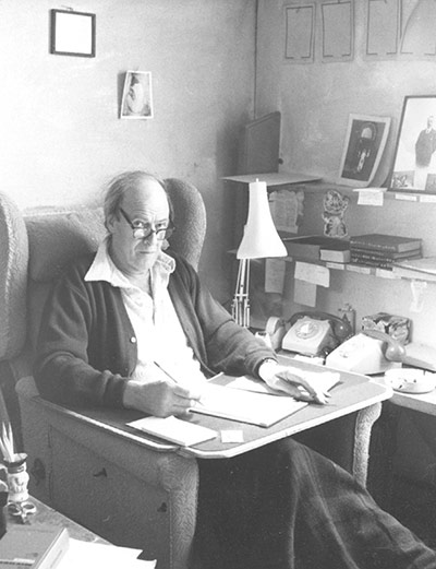 Fantastic Mr Dahl: Road Dahl in his writing hut