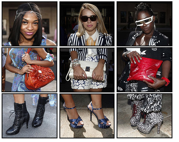 From the Agencies : Carlo Allegri fashion triptychs