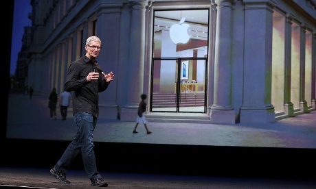 Tim Cook at Apple iPhone 5 launch event