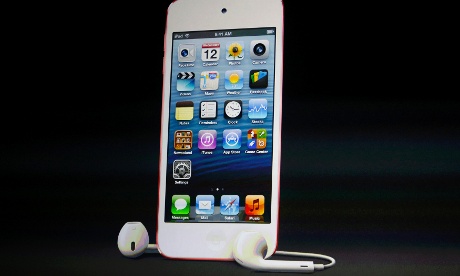 The refreshed iPod Touch with new earpods
