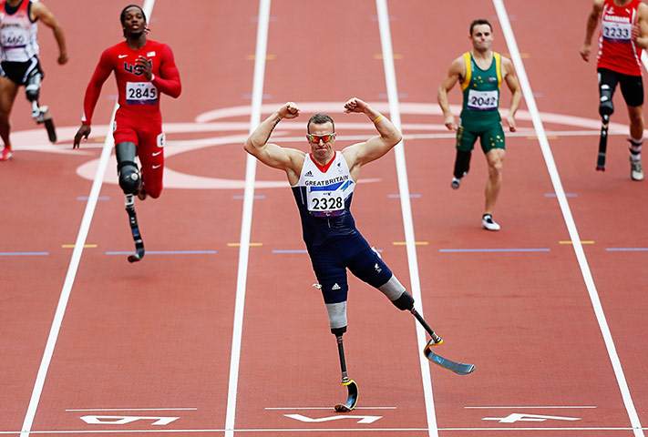 Aled Davies highlights: Richard Whitehead