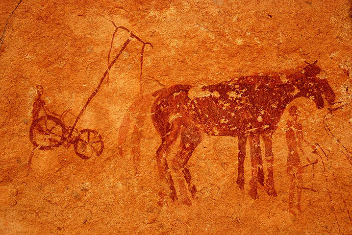 Ten best: Rock paintings in Tassili Maghidet (Maghridet or Libyc Tassili)