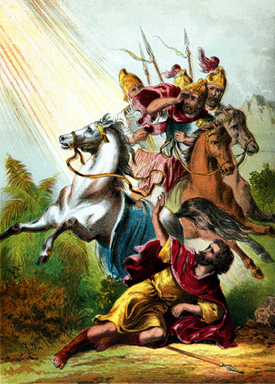 Ten best: Biblical Scenes, New Testament, Saul falls over