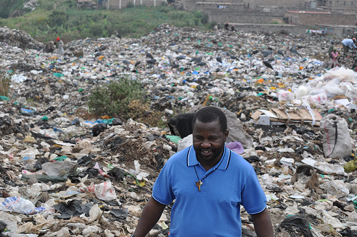 Dandora dump: in Nairobi, Kenya