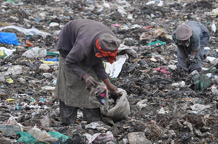 Dandora dump: in Nairobi, Kenya