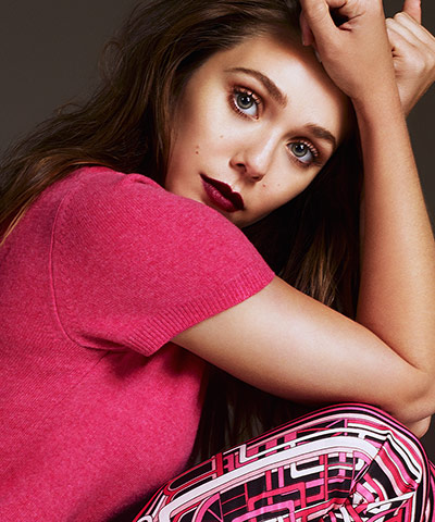 Olsen: Sweater, £130, by Eric Bompard