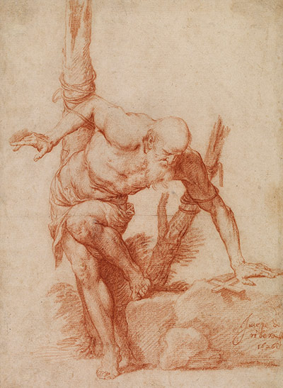 Renaissance to Goya: St Albert tied to a tree, 1626, Jose de Ribera (1591-1652)