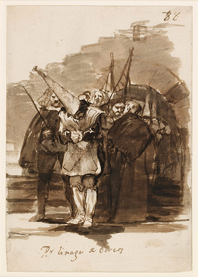 Renaissance to Goya: For being of Jewish ancestry, 1814-24, Francisco Goya (1746-1828)