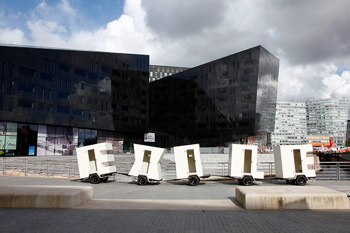 Liverpool Biennial: Exile by Jose Angel Vinchench moves around the city