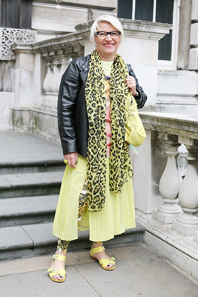 London fashion week style: London Fashion Week style  Ann-Katrin Berggrem