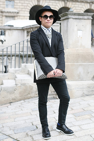 London fashion week style: Jazzino Tamani London Fashion Week style 