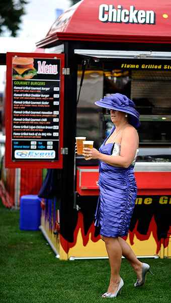 Best of the week: Racegoer at Doncaster