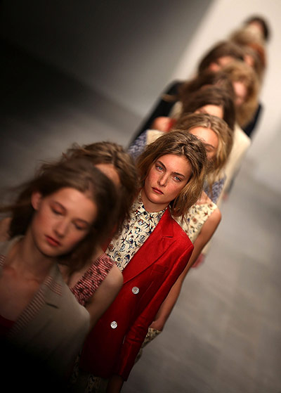 London Fashion Week: LFW SS2013: Kinder Aggugini Catwalk