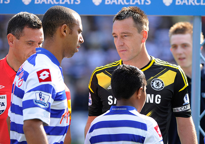 Anton Ferdinand and John Terry