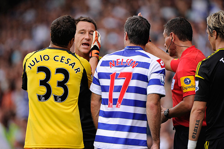 John and Anton at QPR: QPR v Chelsea