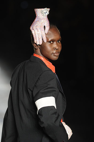 The Philip Treacy Show: Alec Wek- Philip Treacy Show