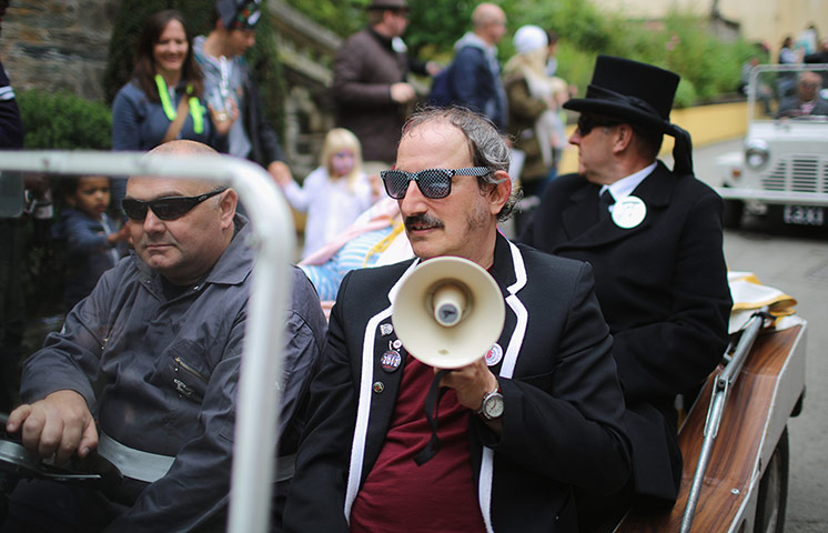 Festival No 6: Fans of The Prisoner re-enact scenes from the show