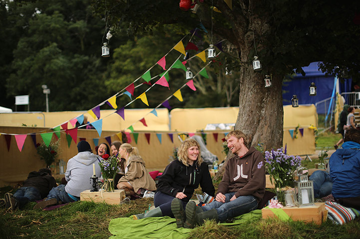 Festival No 6: Relaxing between the entertainment